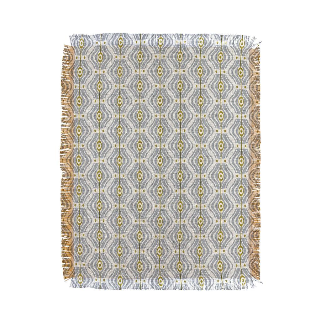 Heather Dutton Bungalow Grey Throw Blanket