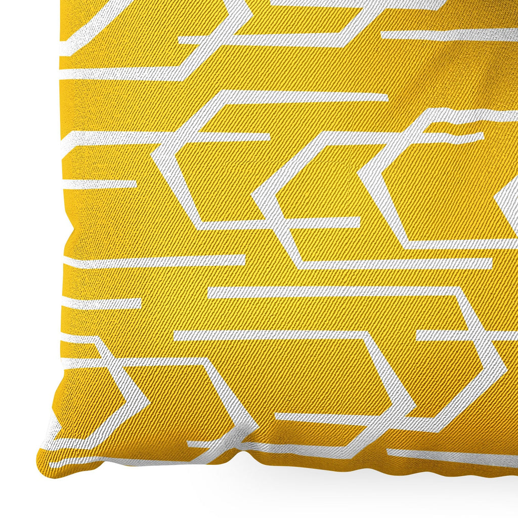 Heather Dutton Going Places Sunkissed Floor Pillow Square