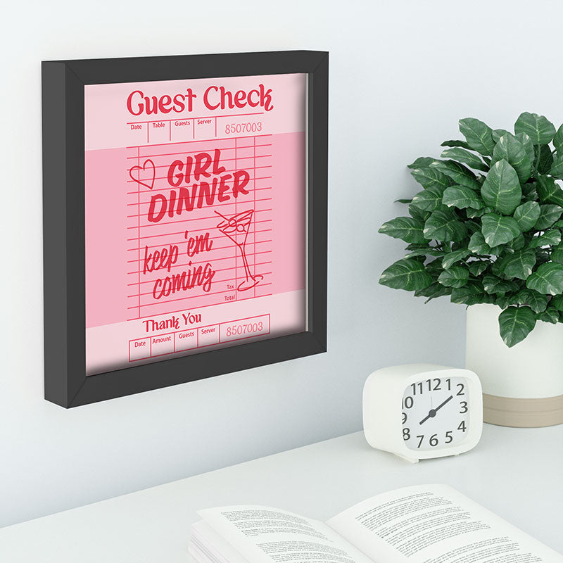 Heather Dutton Guest Check Keep Em Coming Recessed Framing Square