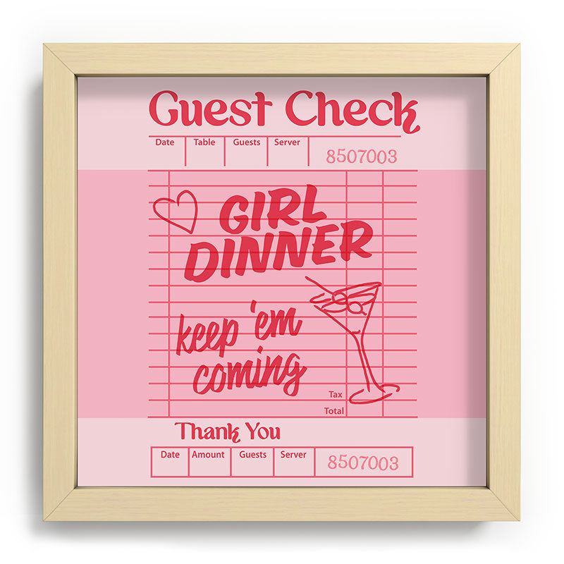 Heather Dutton Guest Check Keep Em Coming Recessed Framing Square