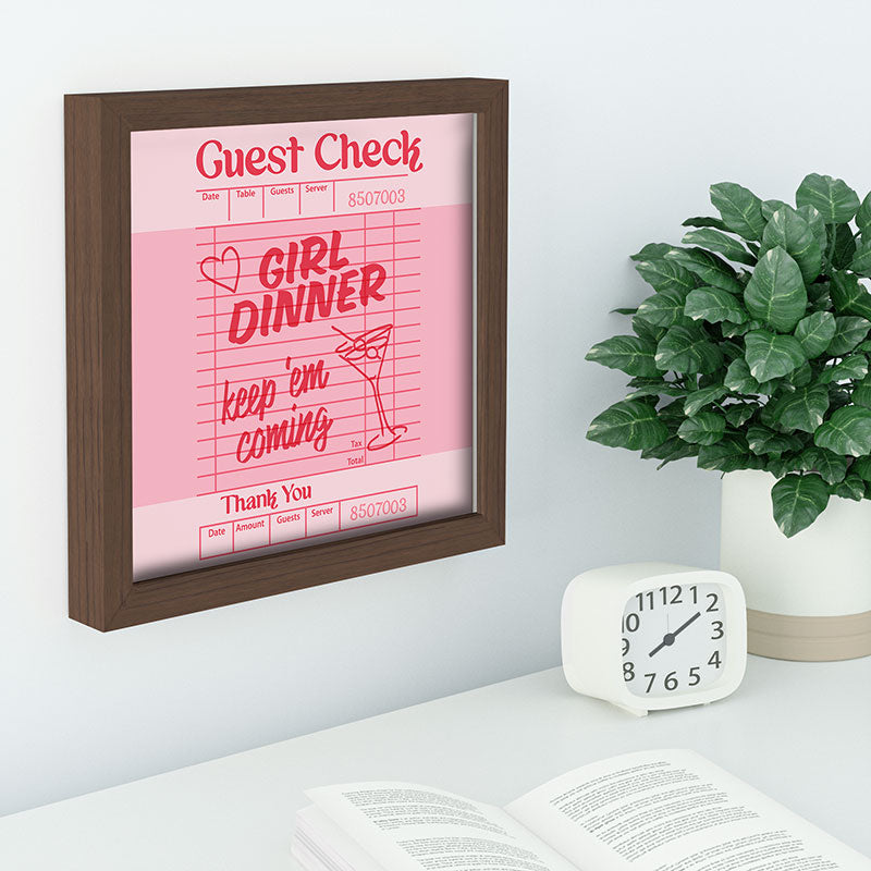 Heather Dutton Guest Check Keep Em Coming Recessed Framing Square