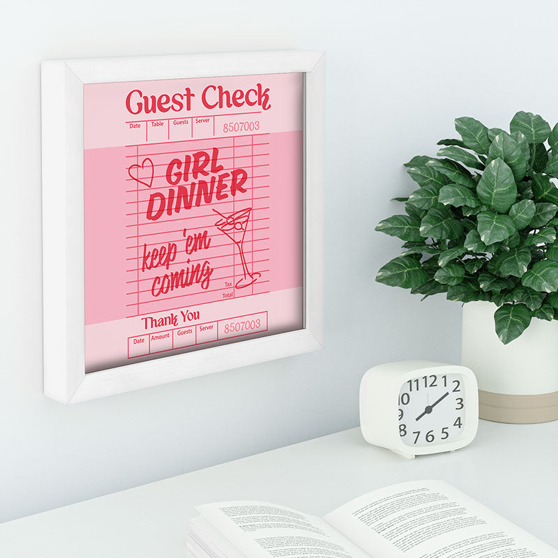 Heather Dutton Guest Check Keep Em Coming Recessed Framing Square