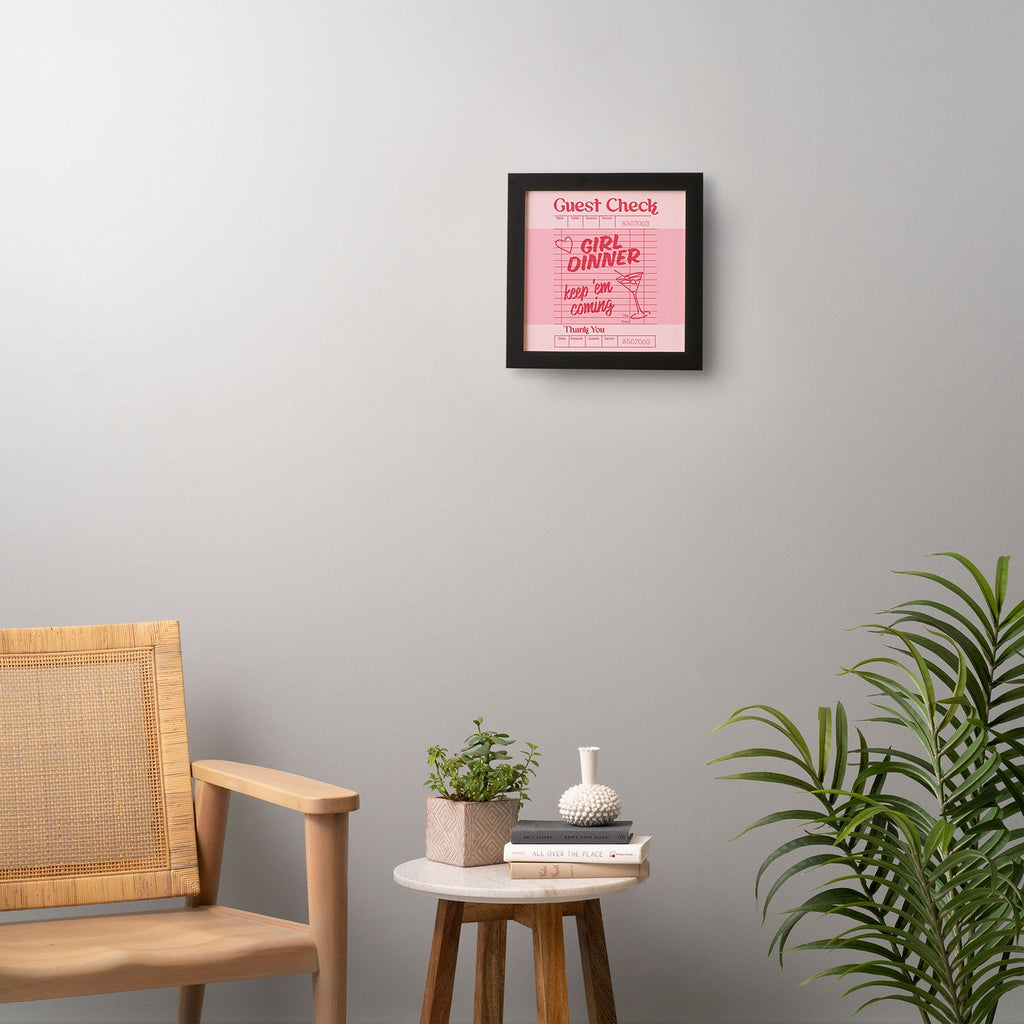 Heather Dutton Guest Check Keep Em Coming Framed Wall Art