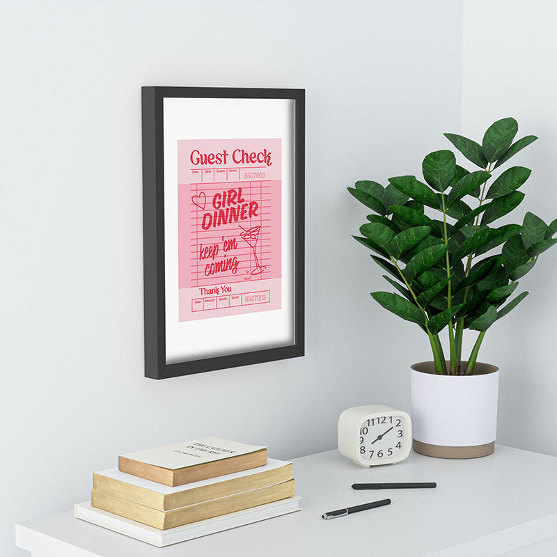 Heather Dutton Guest Check Keep Em Coming Recessed Framing Rectangle