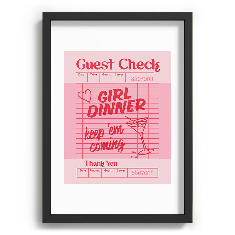 Heather Dutton Guest Check Keep Em Coming Recessed Framing Rectangle