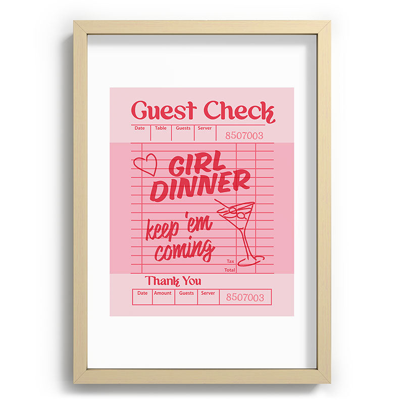 Heather Dutton Guest Check Keep Em Coming Recessed Framing Rectangle