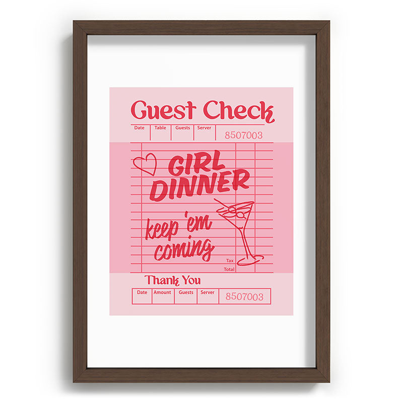 Heather Dutton Guest Check Keep Em Coming Recessed Framing Rectangle
