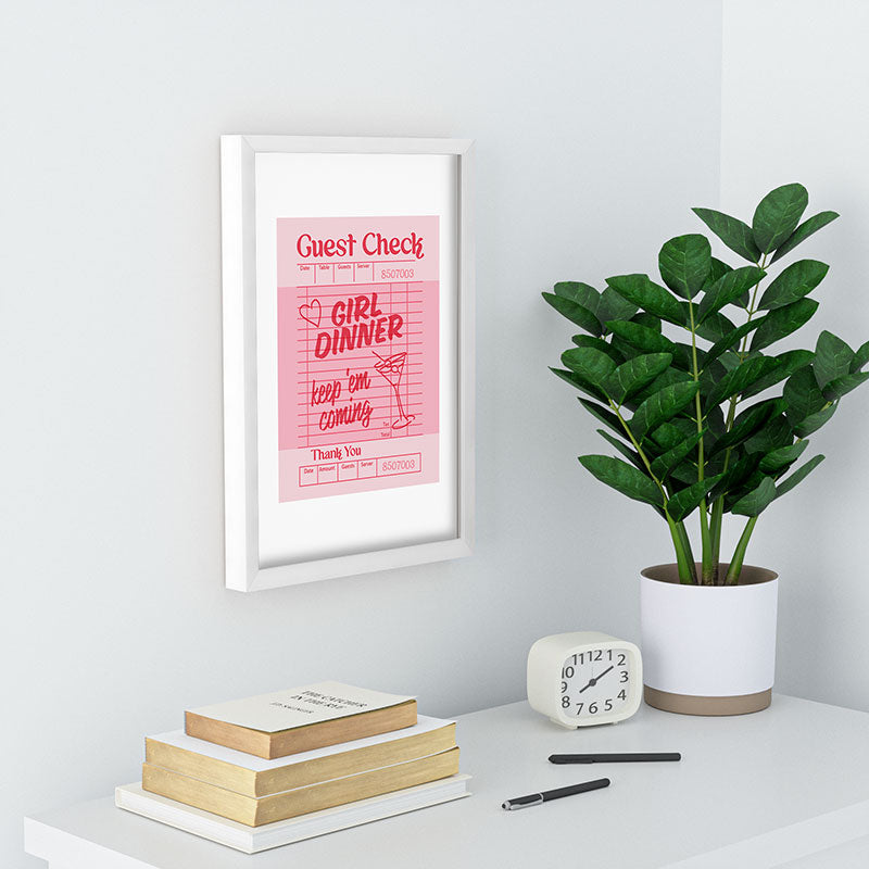 Heather Dutton Guest Check Keep Em Coming Recessed Framing Rectangle