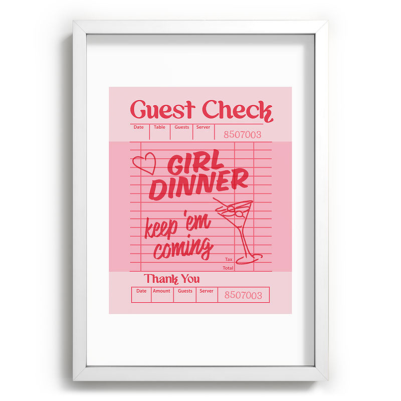 Heather Dutton Guest Check Keep Em Coming Recessed Framing Rectangle