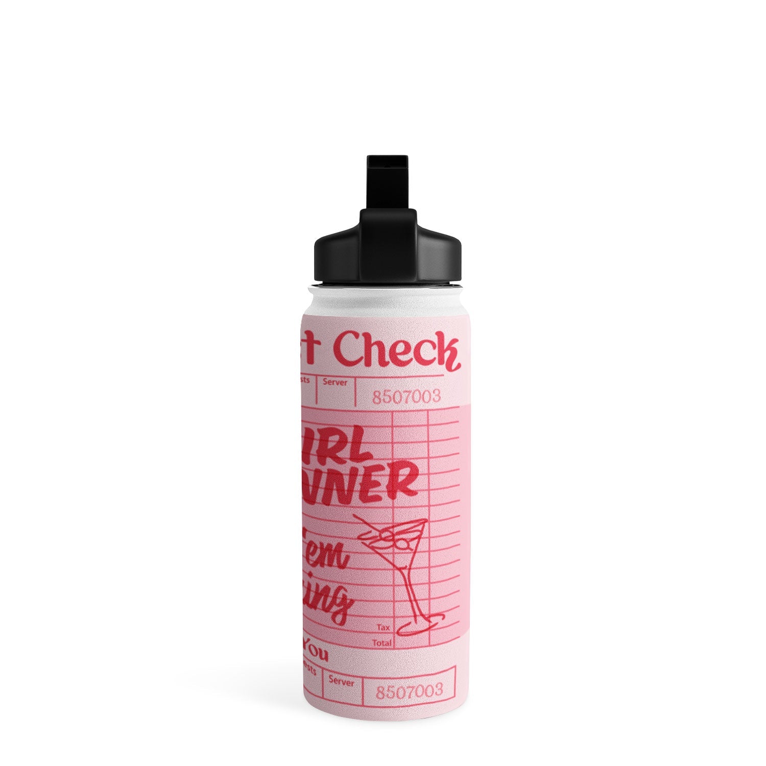 Heather Dutton Guest Check Keep Em Coming Water Bottle