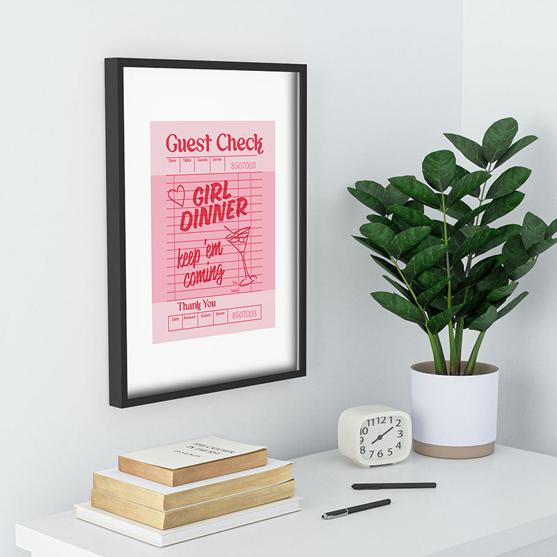 Heather Dutton Guest Check Keep Em Coming Recessed Framing Rectangle