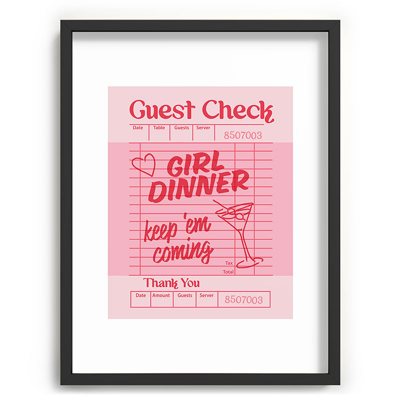 Heather Dutton Guest Check Keep Em Coming Recessed Framing Rectangle