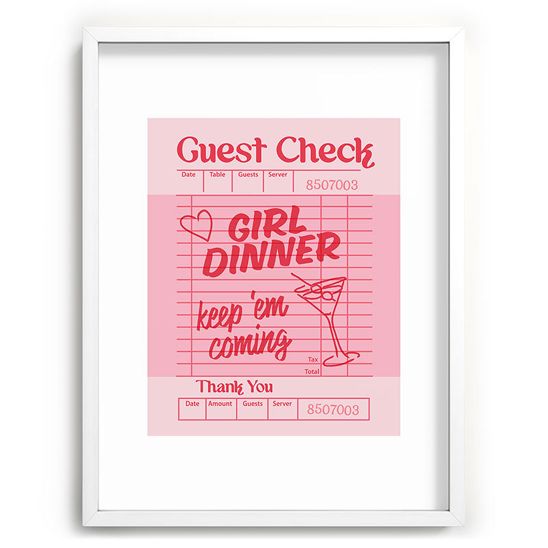Heather Dutton Guest Check Keep Em Coming Recessed Framing Rectangle