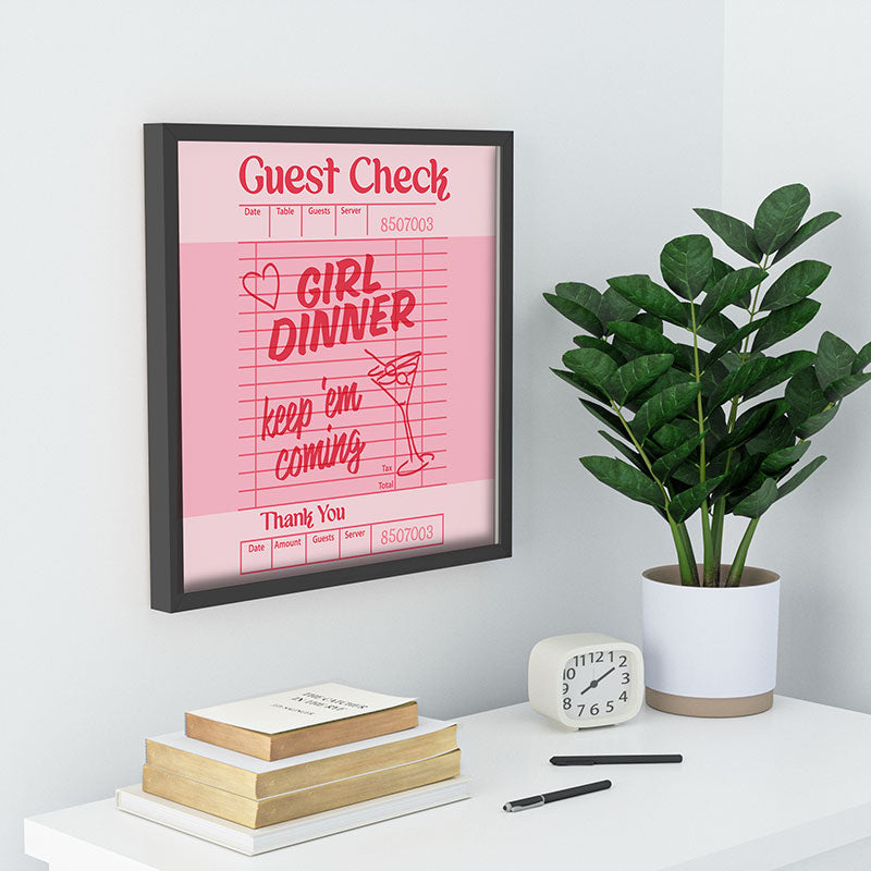 Heather Dutton Guest Check Keep Em Coming Recessed Framing Square