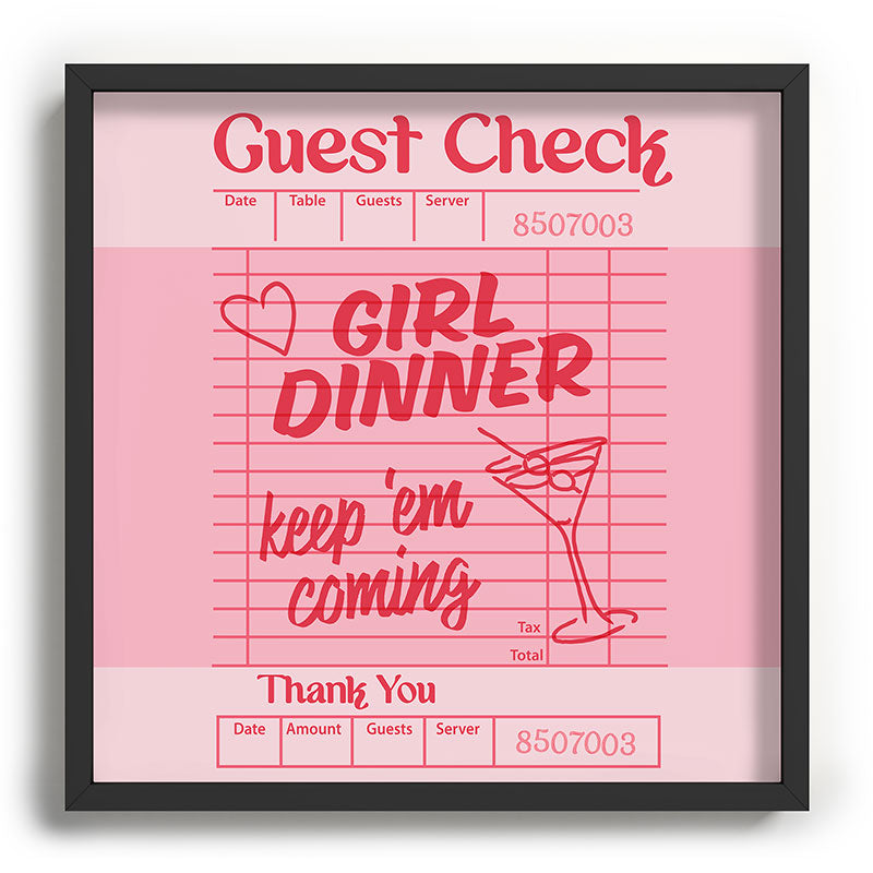 Heather Dutton Guest Check Keep Em Coming Recessed Framing Square