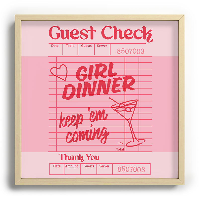 Heather Dutton Guest Check Keep Em Coming Recessed Framing Square