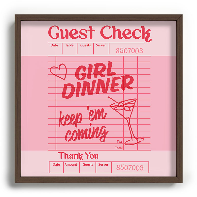 Heather Dutton Guest Check Keep Em Coming Recessed Framing Square