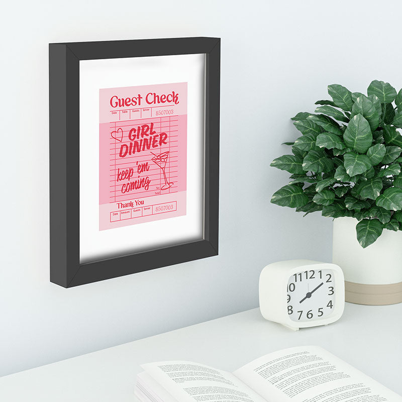 Heather Dutton Guest Check Keep Em Coming Recessed Framing Rectangle