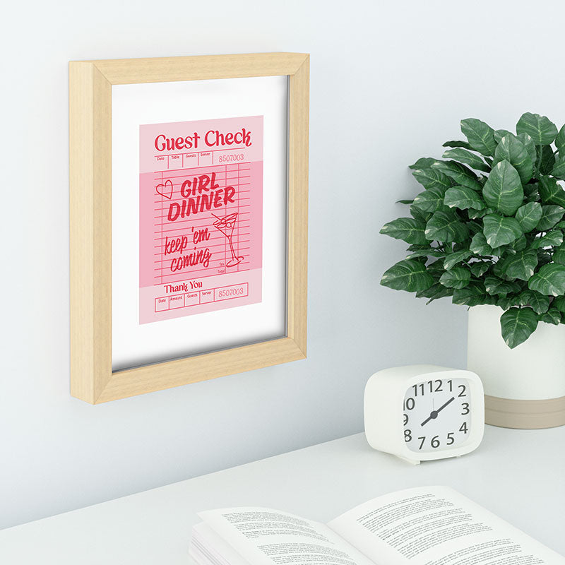 Heather Dutton Guest Check Keep Em Coming Recessed Framing Rectangle
