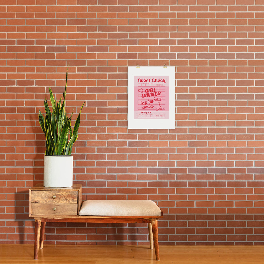 Heather Dutton Guest Check Keep Em Coming Art Print
