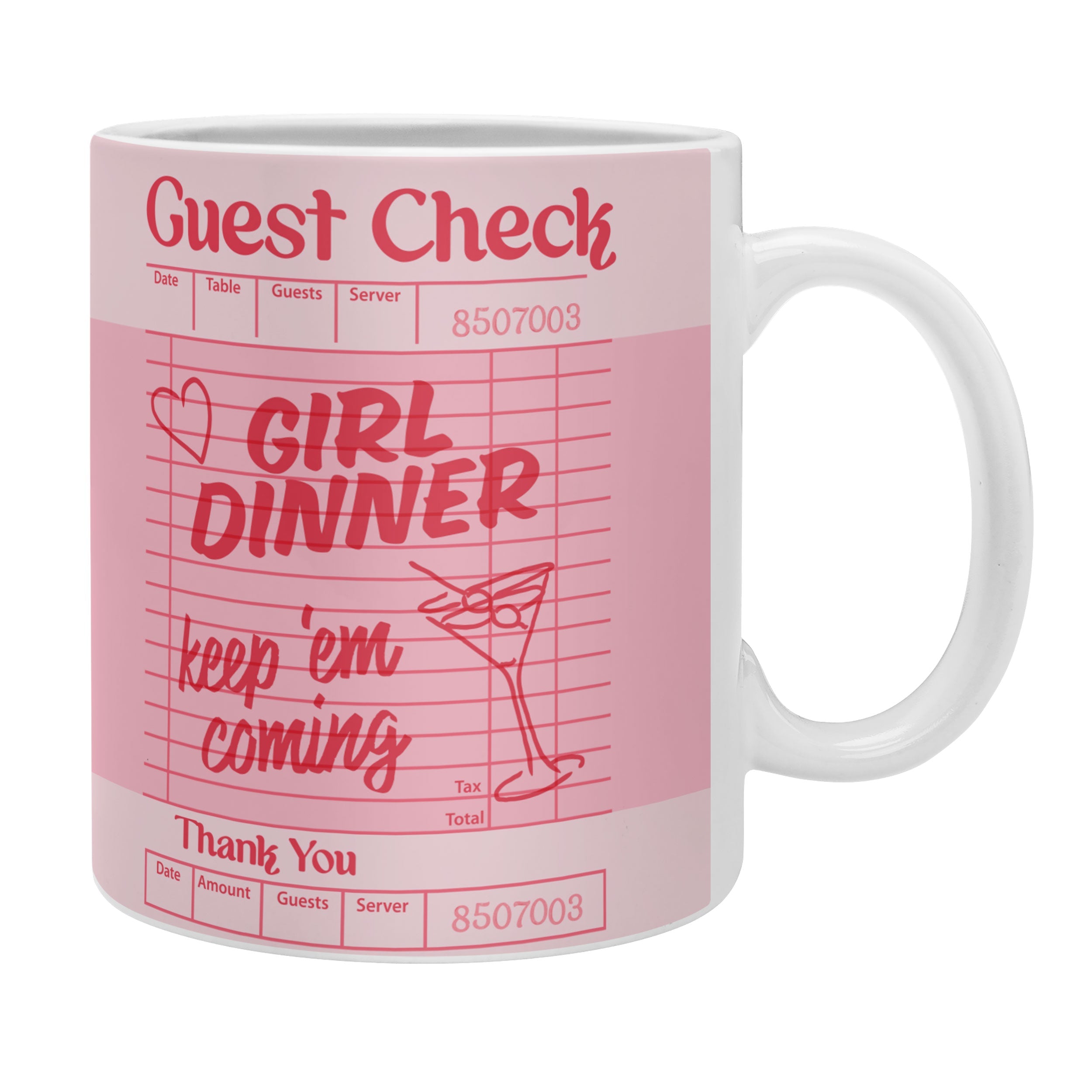 Heather Dutton Guest Check Keep Em Coming Coffee Mug
