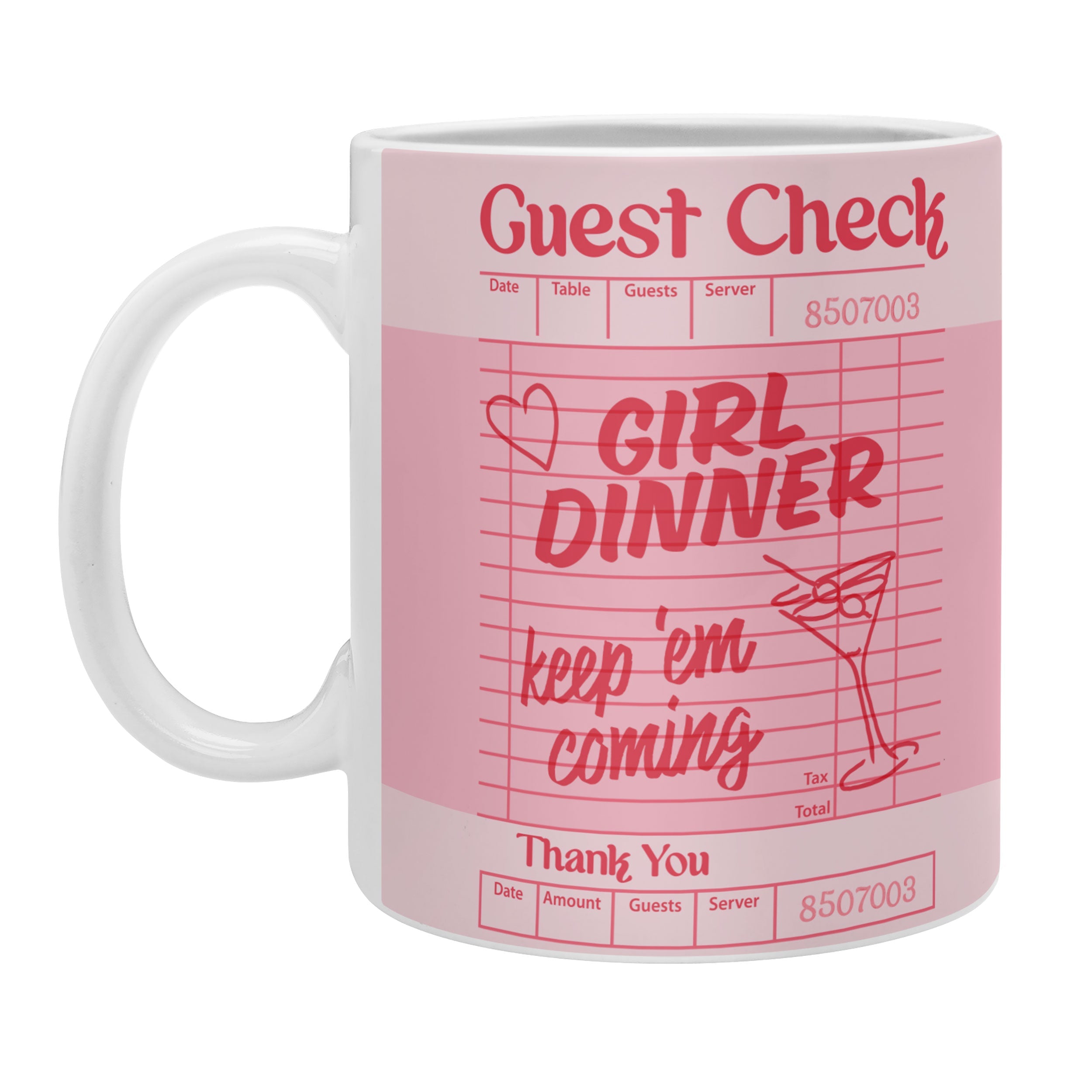 Heather Dutton Guest Check Keep Em Coming Coffee Mug