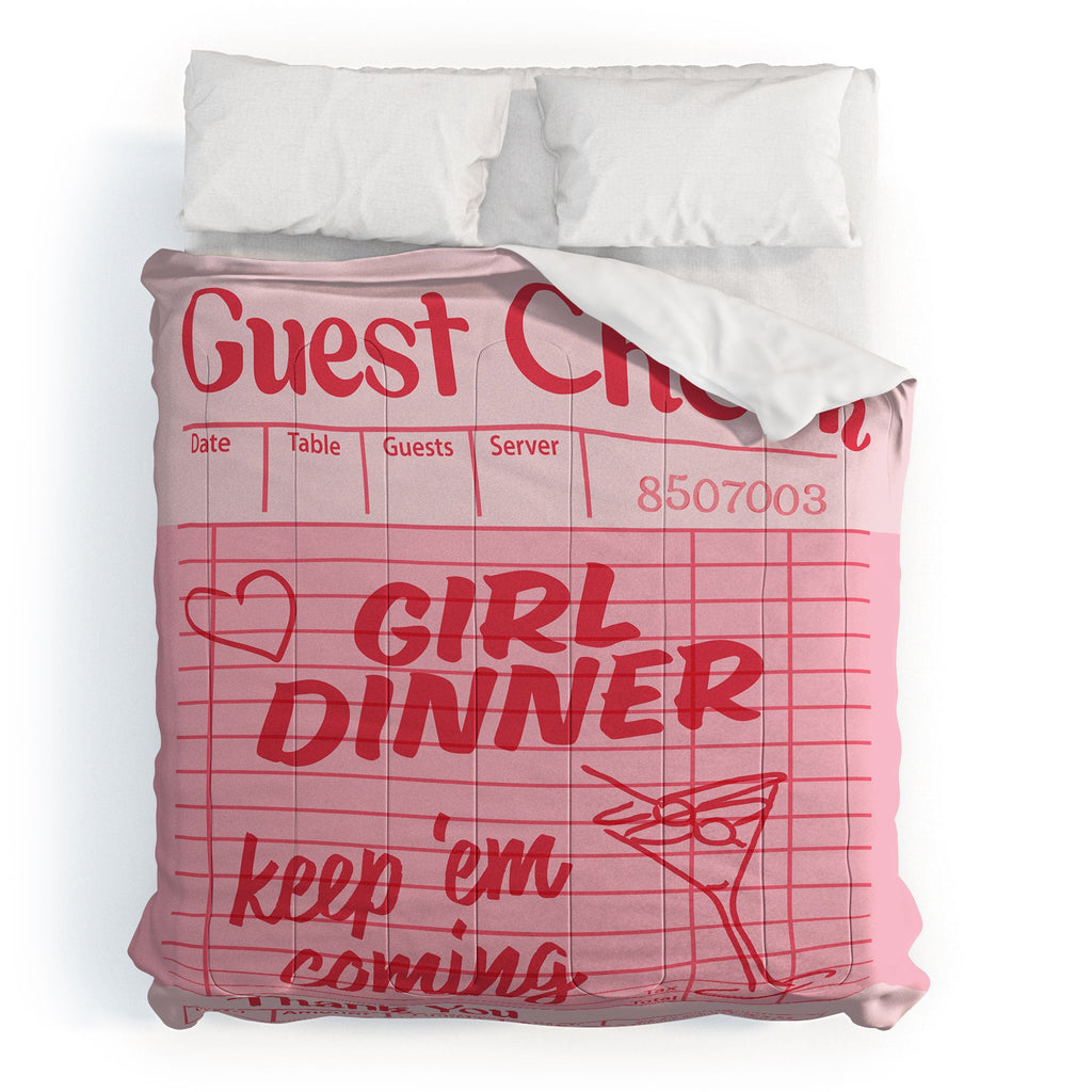 Heather Dutton Guest Check Keep Em Coming Comforter