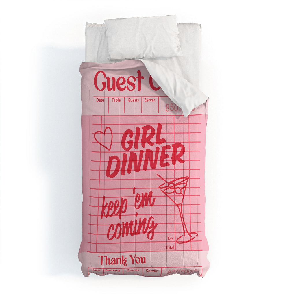 Heather Dutton Guest Check Keep Em Coming Comforter