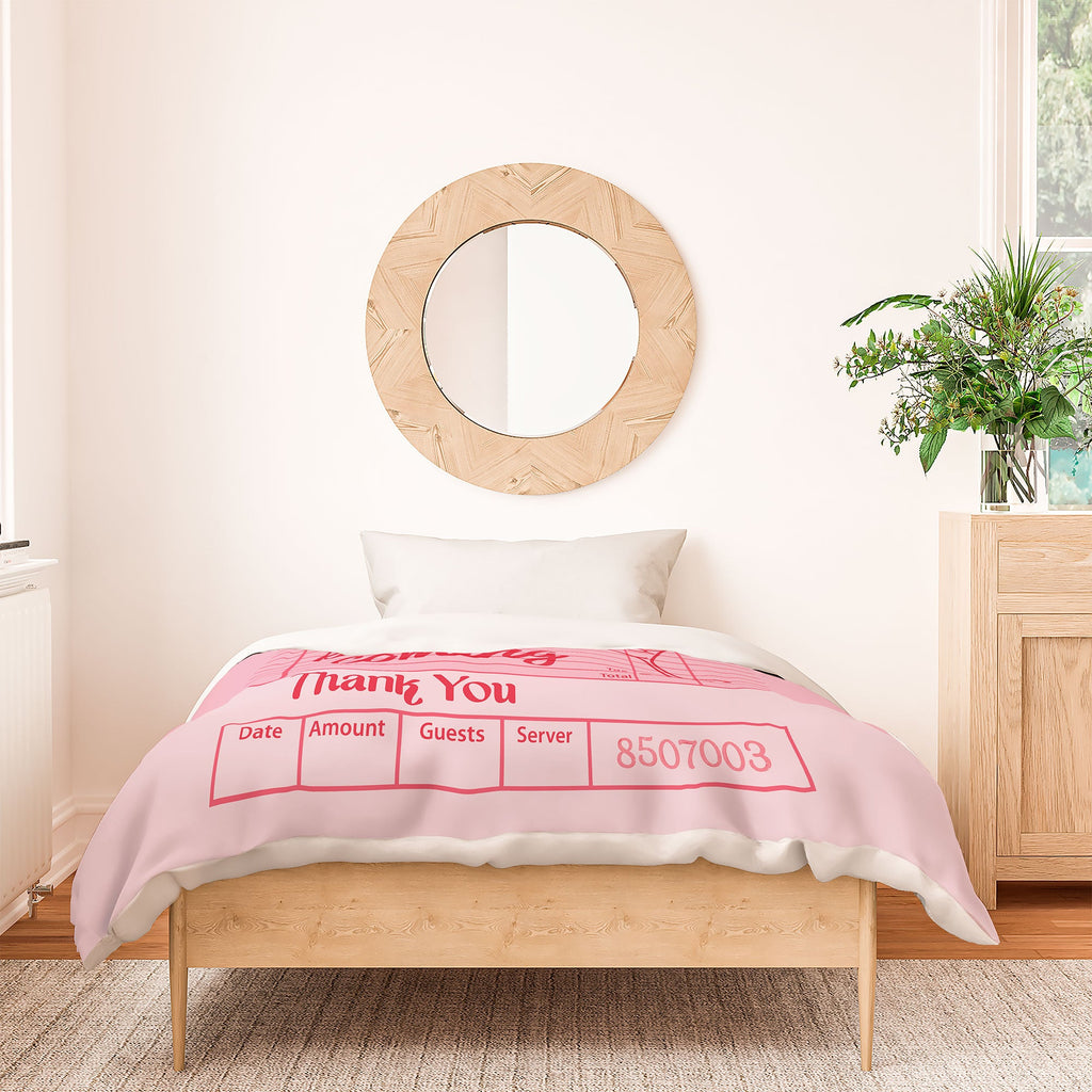 Heather Dutton Guest Check Keep Em Coming Duvet Cover
