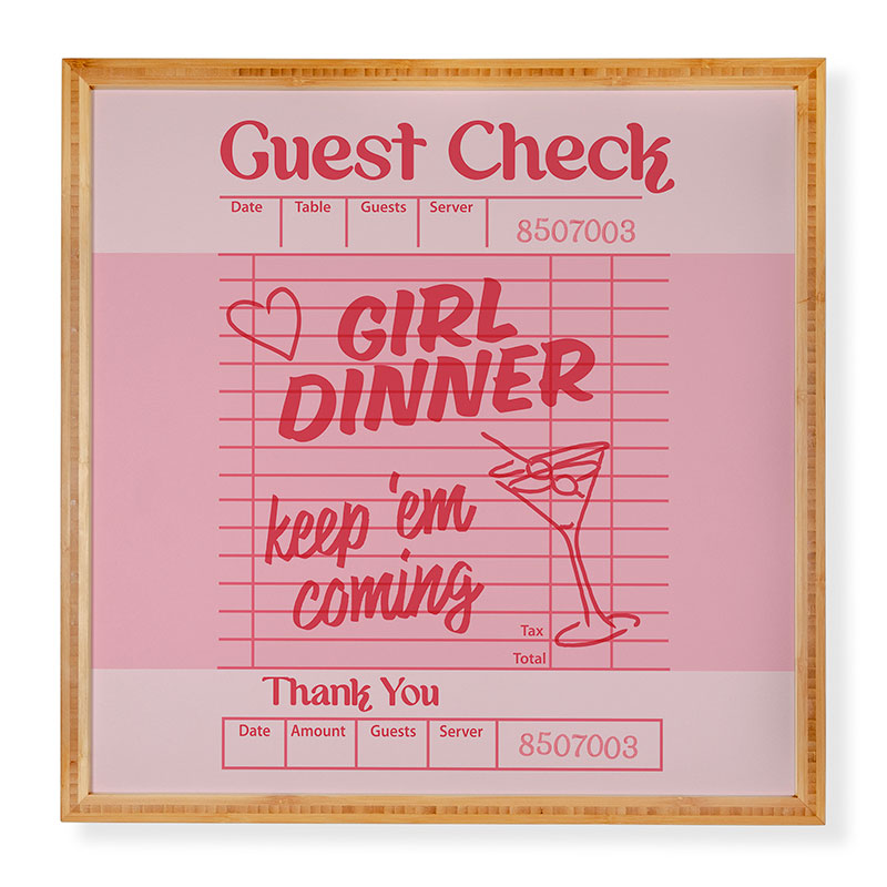 Heather Dutton Guest Check Keep Em Coming Framed Wall Art