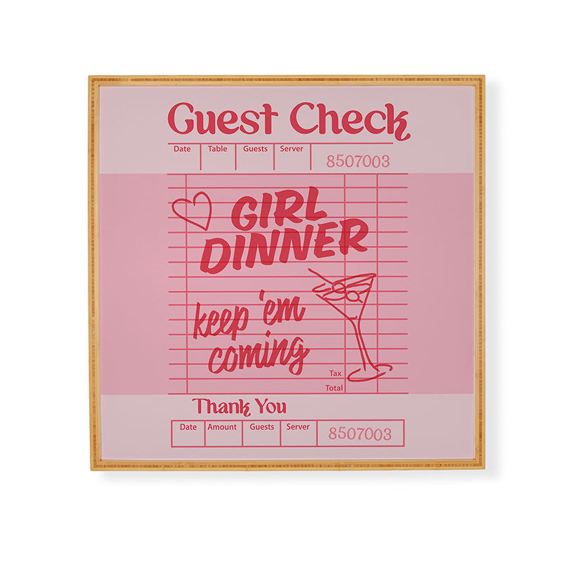Heather Dutton Guest Check Keep Em Coming Framed Wall Art