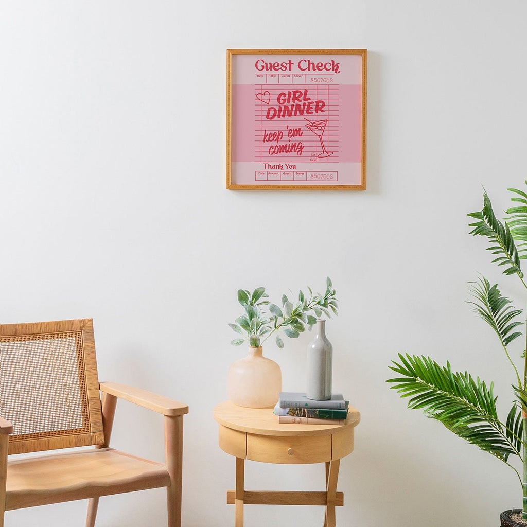Heather Dutton Guest Check Keep Em Coming Framed Wall Art