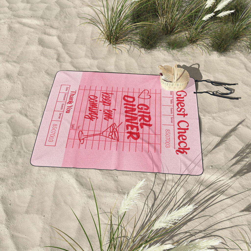 Heather Dutton Guest Check Keep Em Coming Picnic Blanket