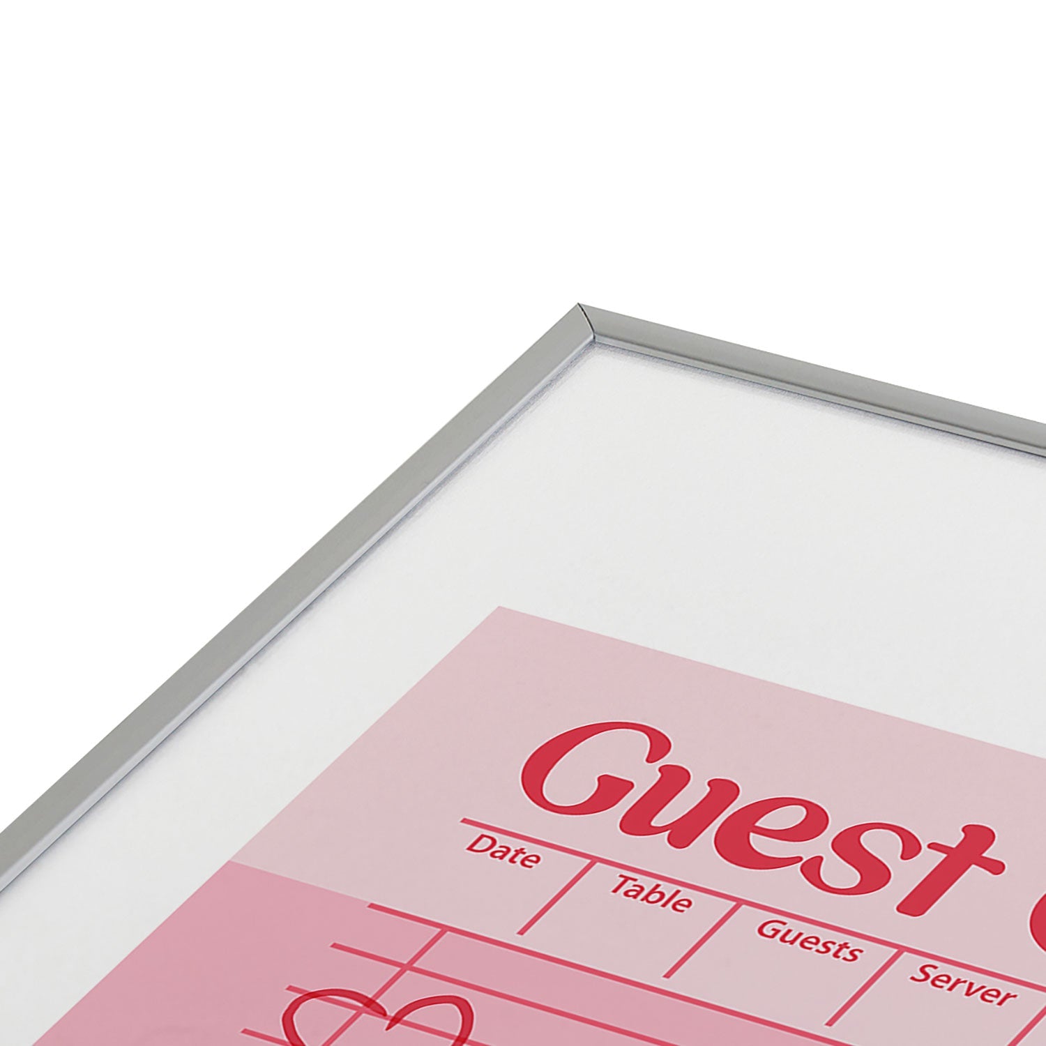 Heather Dutton Guest Check Keep Em Coming Metal Framed Art Print