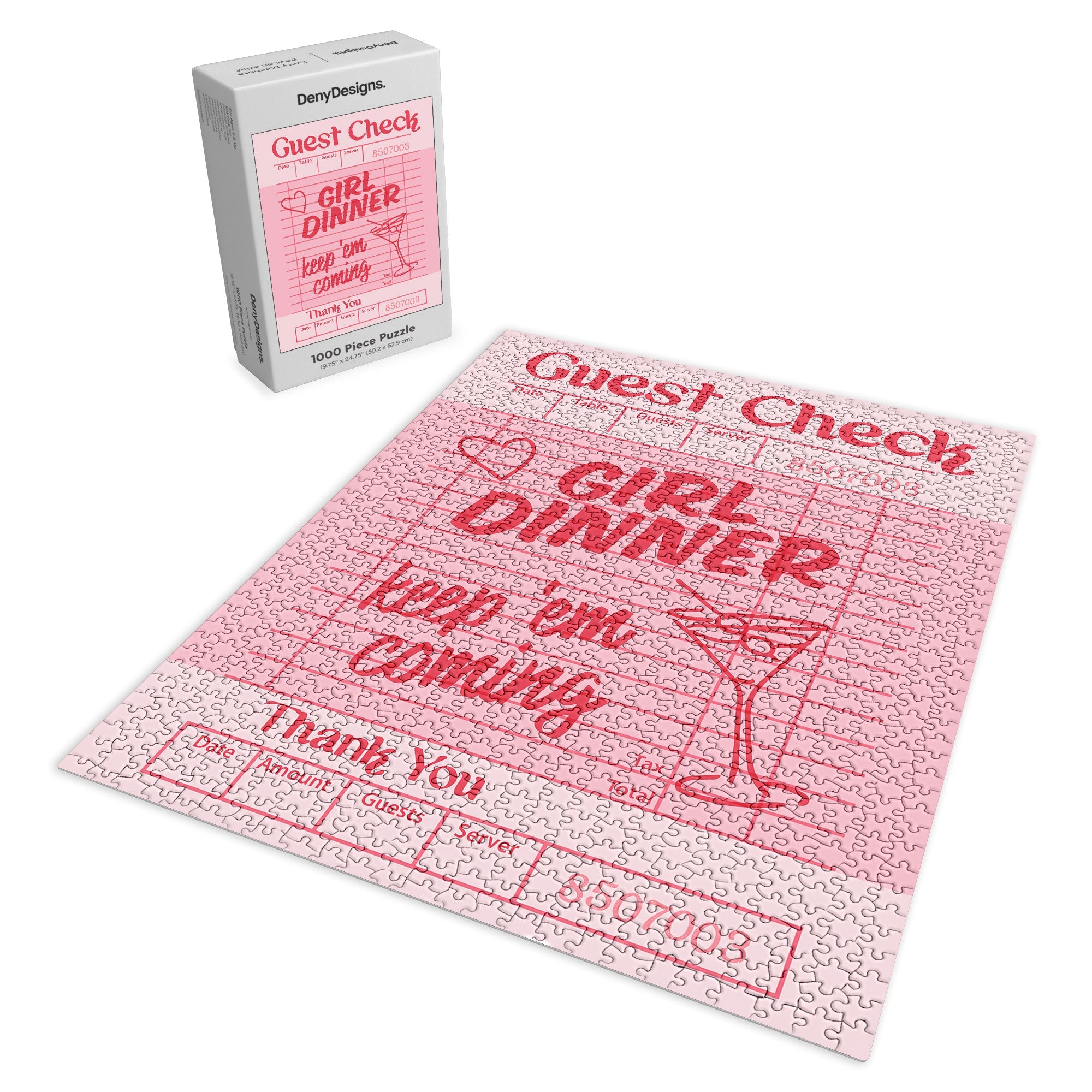 Heather Dutton Guest Check Keep Em Coming Puzzle