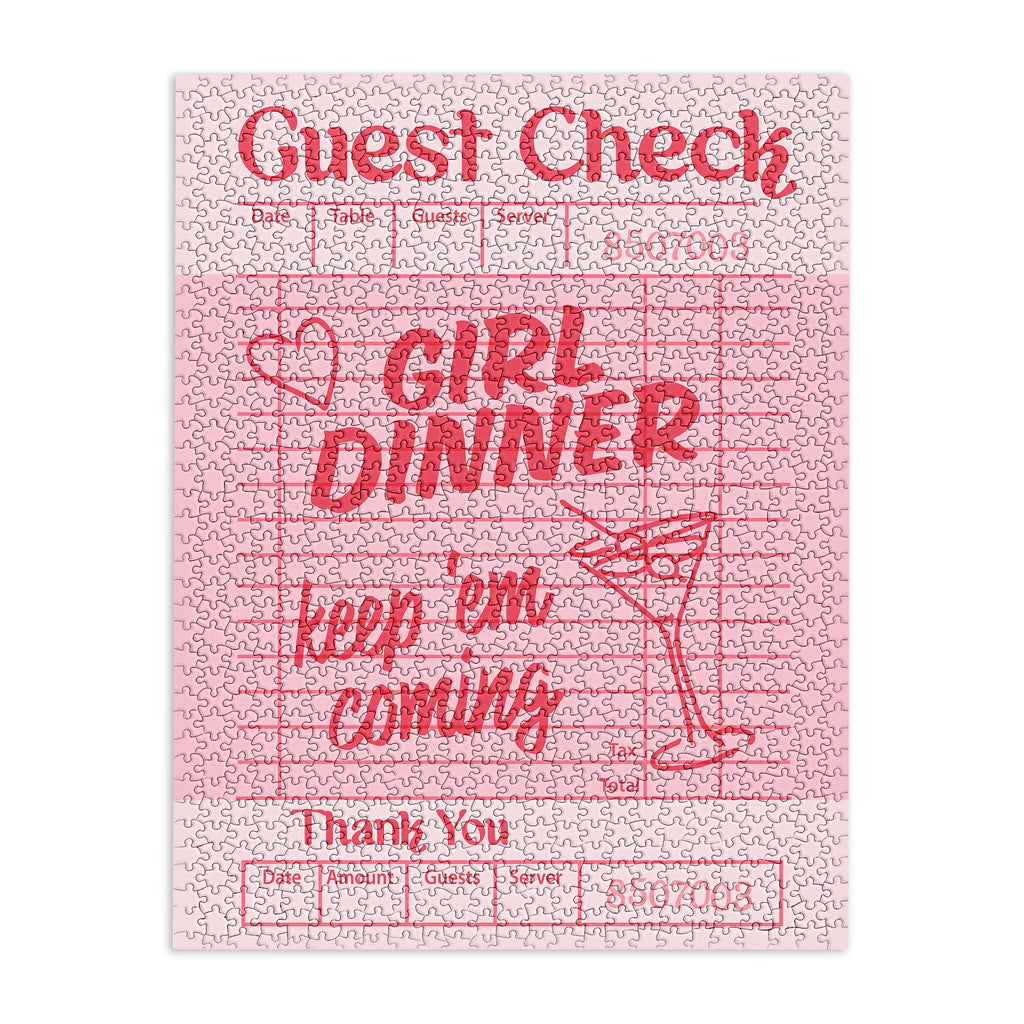 Heather Dutton Guest Check Keep Em Coming Puzzle