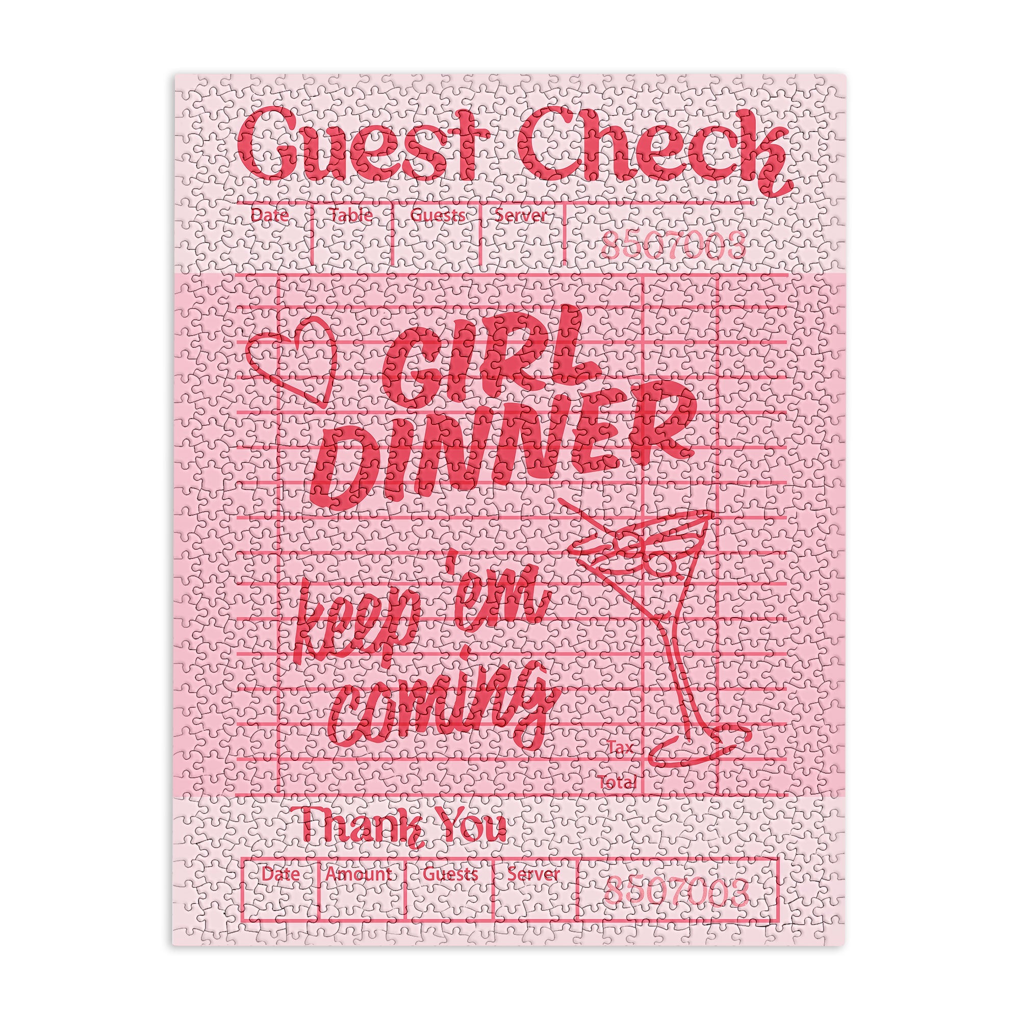 Heather Dutton Guest Check Keep Em Coming Puzzle