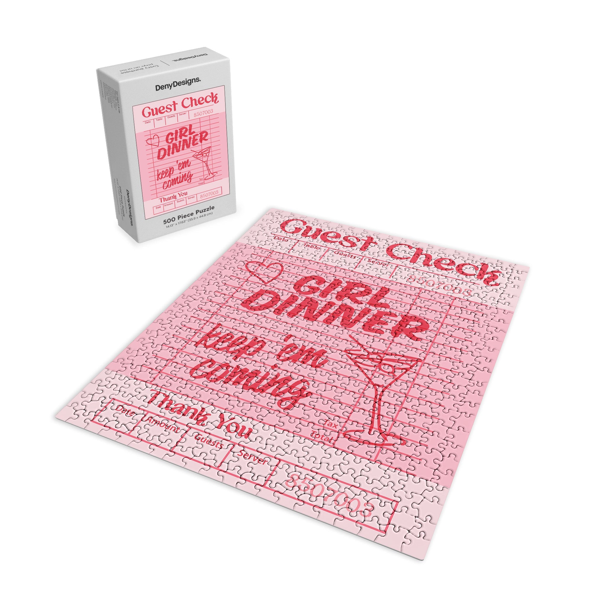 Heather Dutton Guest Check Keep Em Coming Puzzle