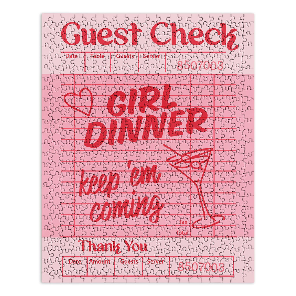 Heather Dutton Guest Check Keep Em Coming Puzzle