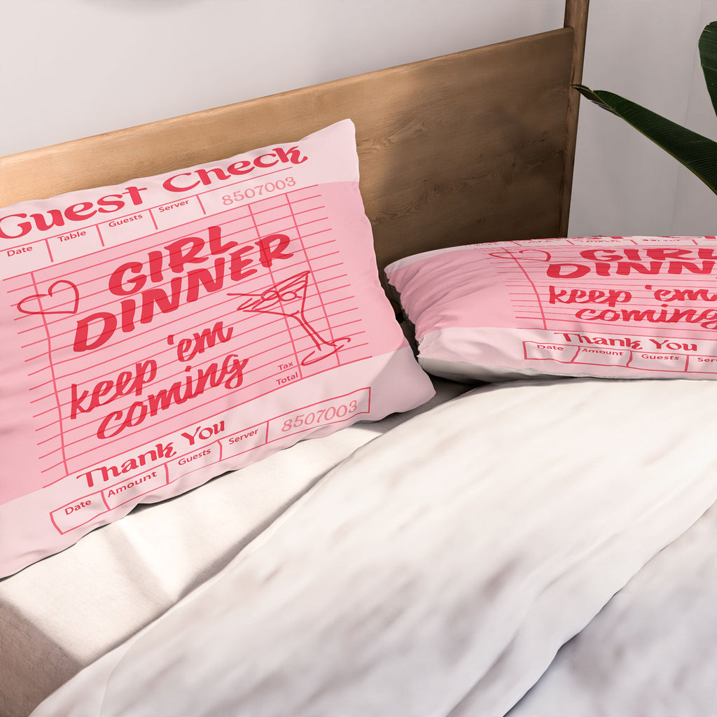 Heather Dutton Guest Check Keep Em Coming Pillow Shams