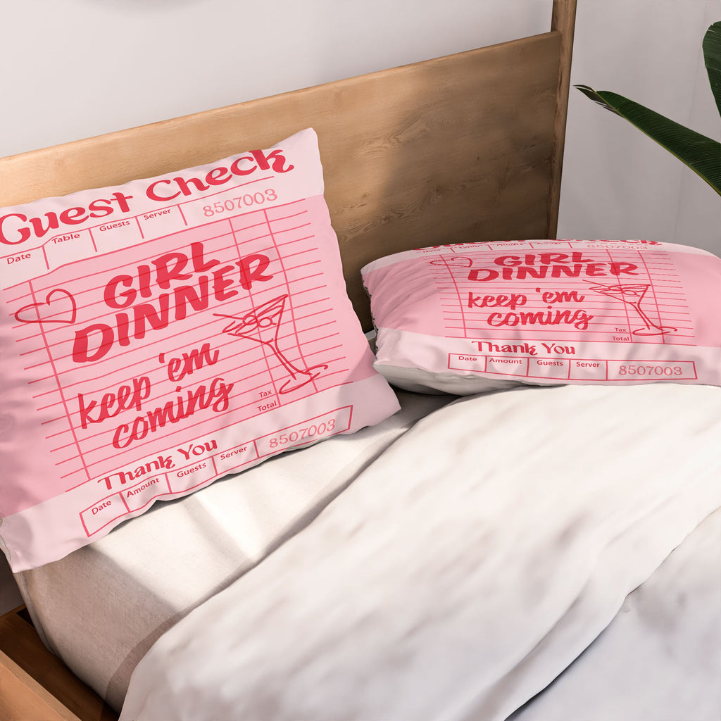 Heather Dutton Guest Check Keep Em Coming Pillow Shams