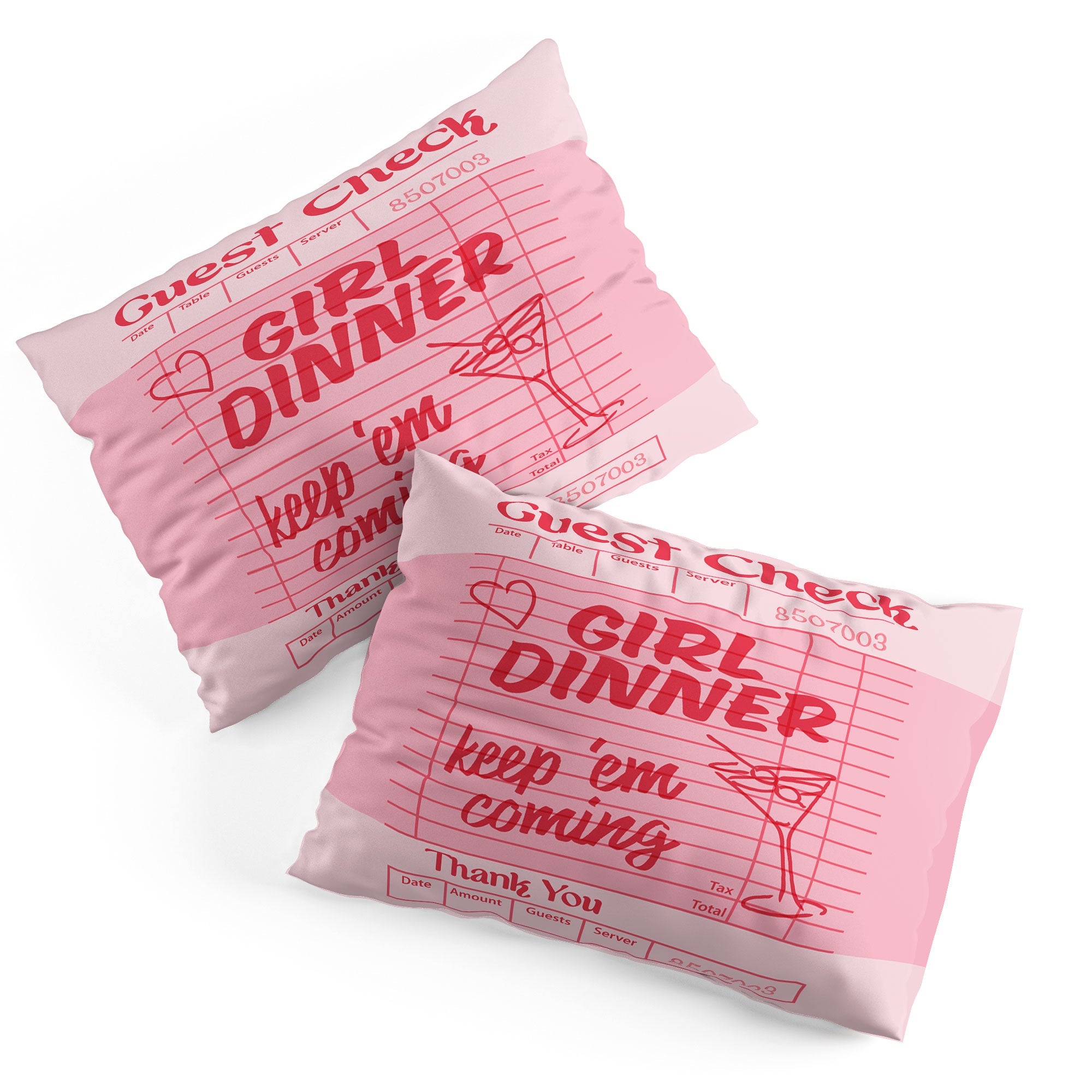 Heather Dutton Guest Check Keep Em Coming Pillow Shams