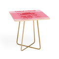 Heather Dutton Guest Check Keep Em Coming Side Table