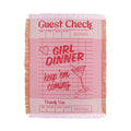Heather Dutton Guest Check Keep Em Coming Throw Blanket