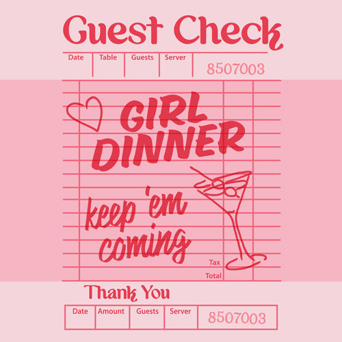 Heather Dutton Guest Check Keep Em Coming Shower Curtain