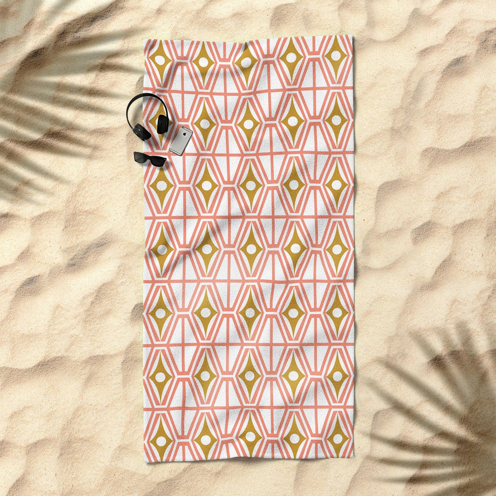 Heather Dutton Metro Fusion Beach Towel