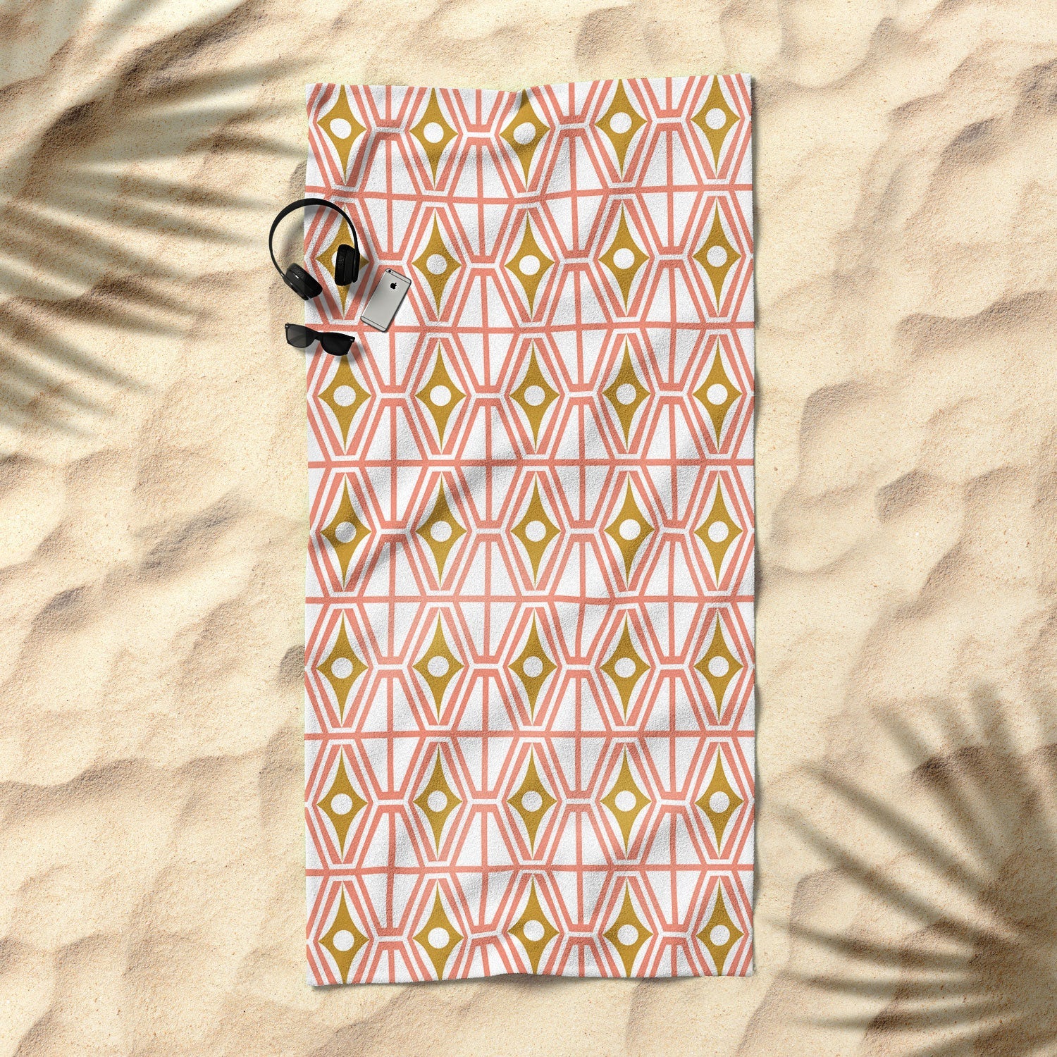 Heather Dutton Metro Fusion Beach Towel