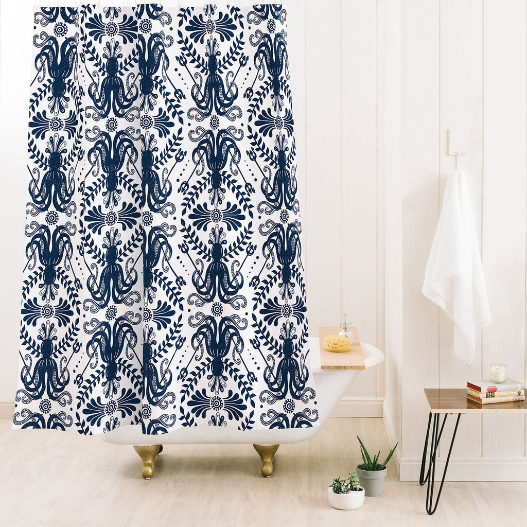 Heather Dutton Mythos Oceanic Shower Curtain