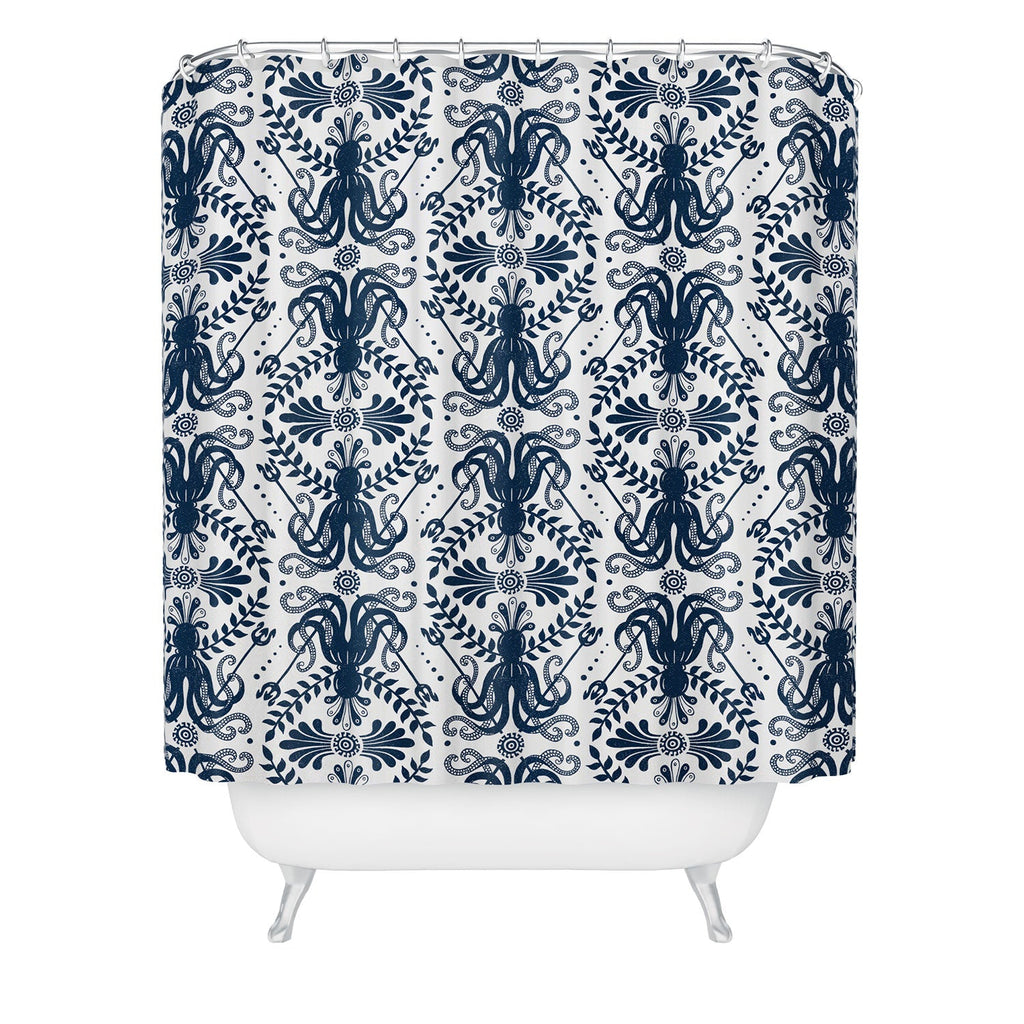 Heather Dutton Mythos Oceanic Shower Curtain