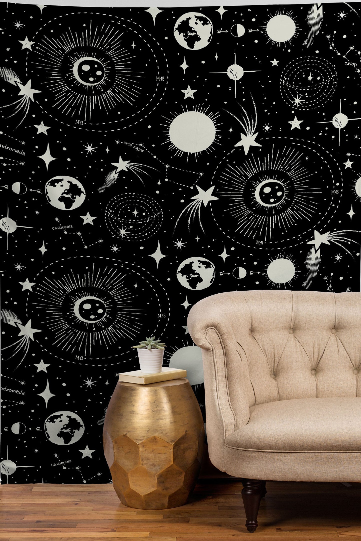 Heather Dutton Solar System Tapestry